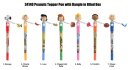 Snoopy 3D Head Topper Drehstift Display (16)
