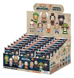 Avatar The Last Airbender 3D PVC-Taschenanhänger Serie 2 Blind Bag Display (24)