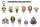 One Piece 3D PVC-Taschenanhänger Serie 3 Blind Bag Display (24)