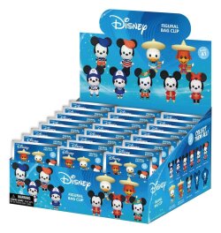 Mickey & Minnie Around the World 3D PVC-Taschenanhänger Serie 1 Blind Bag Display (24)