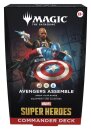 Magic the Gathering Marvel Super Heroes Commander Decks Umkarton (4) englisch