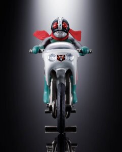 Kamen Rider Chogokin Diecast Actionfigur Cyclone (Masked Rider 2) 9 cm