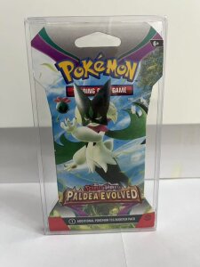 Evoretro PET Protektoren für Pokémon TCG Booster Pack 0 mm (10er-Pack)