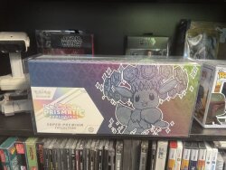 PET Gehäuse 2er-Pack für Pokémon Prismatic Evolutions Super Collection Box 38 x 18 cm