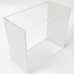 Evoretro Magnetische Acryl Display Case für ETB mit farbigen Seiten - Weiß