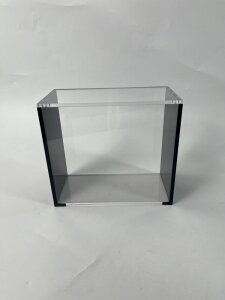 Evoretro Magnetische Acryl Display Case für ETB mit farbigen Seiten - Schwarz