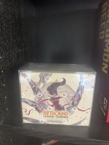 Evoretro PET Gehäuse 5er-Pack für League of Legends TCG Origins Booster Display Box