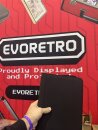 Evoretro Topload Album 2x2 160 Karten Schwarz 24,4 x 19,1 cm