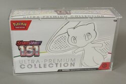 Evoretro Acryl Display Case für Pokemon 151 UPC Box und Mega Charizard X UPC Box 23 x 39 cm