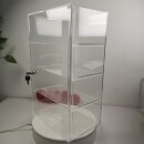 Evoretro 4-stufige abschließbare Acryl-Thekenvitrine