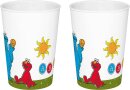 Sesamstraße Trinkbecher Vintage Kids 2er-Pack 330ml