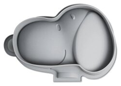 Peanuts Silikon-Backform Snoopy grau