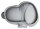 Peanuts Silikon-Backform Snoopy grau