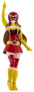 Tojima Wants to Be a Kamen Rider Figma Actionfigur Yuriko Okada (Electro-Wave Human Tackle Ver.) 14 cm