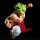 Dragon Ball Z Match Makers PVC-Figur Super Saiyan Son Goku vs. Broly ver. B Broly 15 cm