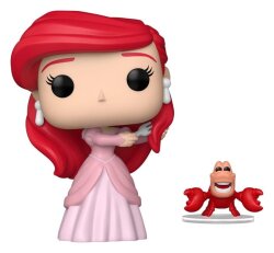 Arielle, die Meerjungfrau POP! Vinyl Figur S3 – Ariel with Sebastian 9 cm