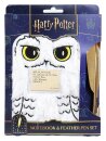 Harry Potter Plüsch Notizbuch Set mit Stift Hedwig...