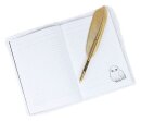 Harry Potter Plüsch Notizbuch Set mit Stift Hedwig Magical Locations
