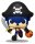 Sonic the Hedgehog POP! Games Vinyl Figur Pirate Sonic 9 cm