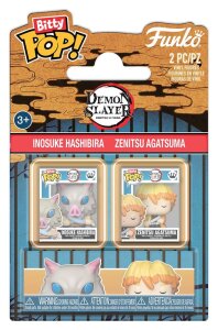 Demon Slayer: Kimetsu no Yaiba POP! Vinyl Figuren 2er-Pack Inosuke & Zenitsu 2 cm