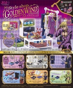 JoJos Bizarre Adventure Minifiguren Style Shop Golden Wind Blind Box Display (6)