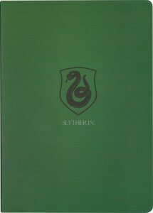 Harry Potter Softcover Notizbuch Slytherin 21 cm