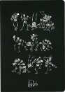 Corpse Bride Softcover Notizbuch Skelett ver. B 21 cm