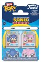 Sonic the Hedgehog Bitty POP! Vinyl Figuren 2er-Pack Sonic & Amy Rose 2 cm