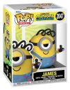 Minions 3 POP! Rocks Vinyl Figur James 9 cm