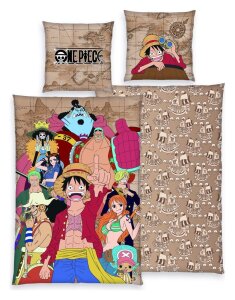 One Piece Bettwäsche One Piece Crew 135 x 200 cm