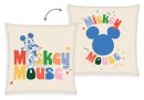 Disney Soft Velboa Kissen Mickey Mouse 40 x 40 cm