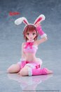 A Certain Scientific Railgun Moflock PVC Figur Mikoto Misaka (Fluffy Bunny Ver.) 13 cm