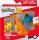 Pokémon Figuren 2er-Pack Glurak 11 cm & Pikachu 5 cm