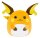 Pokémon Squishmallows Plüschfigur Raichu 36 cm