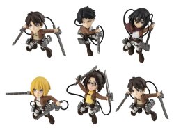 Attack on Titan Tobimas Minifiguren Blind Box Sortiment (6)