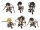 Attack on Titan Tobimas Minifiguren Blind Box Sortiment (6)
