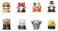 One Piece Mega Cat Project Minifiguren NyanPieceNyan! Im gonna be king of Paw-rates!! Blind Box Sortiment (8) (Repeat)