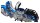 Honda Kaitanics Plastic Model Kit Super Cub 110 Glint Wave Blue Metalic