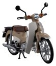 Honda Kaitanics Plastic Model Kit Super Cub 110 Virgin Beige