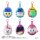 Tamagotchi Pop! Plüsch-Schlüsselanhänger 10 cm Sortiment (6)