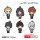 The Fragrant Flower Blooms with Dignity The Box Gummi-Schlüsselanhänger 6 cm Blind Box Display (8)