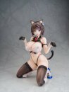 Original Character PVC Figur 1/4 After-school Cat Girl Luna Oboro by Uodenim 33 cm
