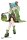 Hatsune Miku Noodle Stopper PVC Figur Flower Fairy Winter Cherry Green Color Ver. 15 cm