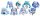 Character Vocal Series 01: Hatsune Miku Minifigur Snow Miku All Stars Figure Collection Vol. 2 8 cm Blind Box Sortiment (8)