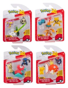 Pokémon Battle Figure Actionfiguren 3er Pack ver. 25 Sortiment (4)