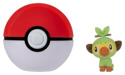 Pokémon Clip n Go Actionfigur Wave 21 Chimpep & Pokéball