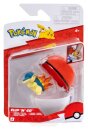 Pokémon Clip n Go Actionfigur Feurigel & Pokéball
