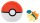 Pokémon Clip n Go Actionfigur Feurigel & Pokéball