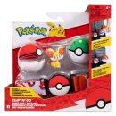 Pokémon Clip n Go Gürtel-Set Actionfigur Fynx
