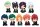 Disney Twisted Wonderland Twinchees Minifiguren Lil Sleepers 5 cm Blind Pack Display (24)